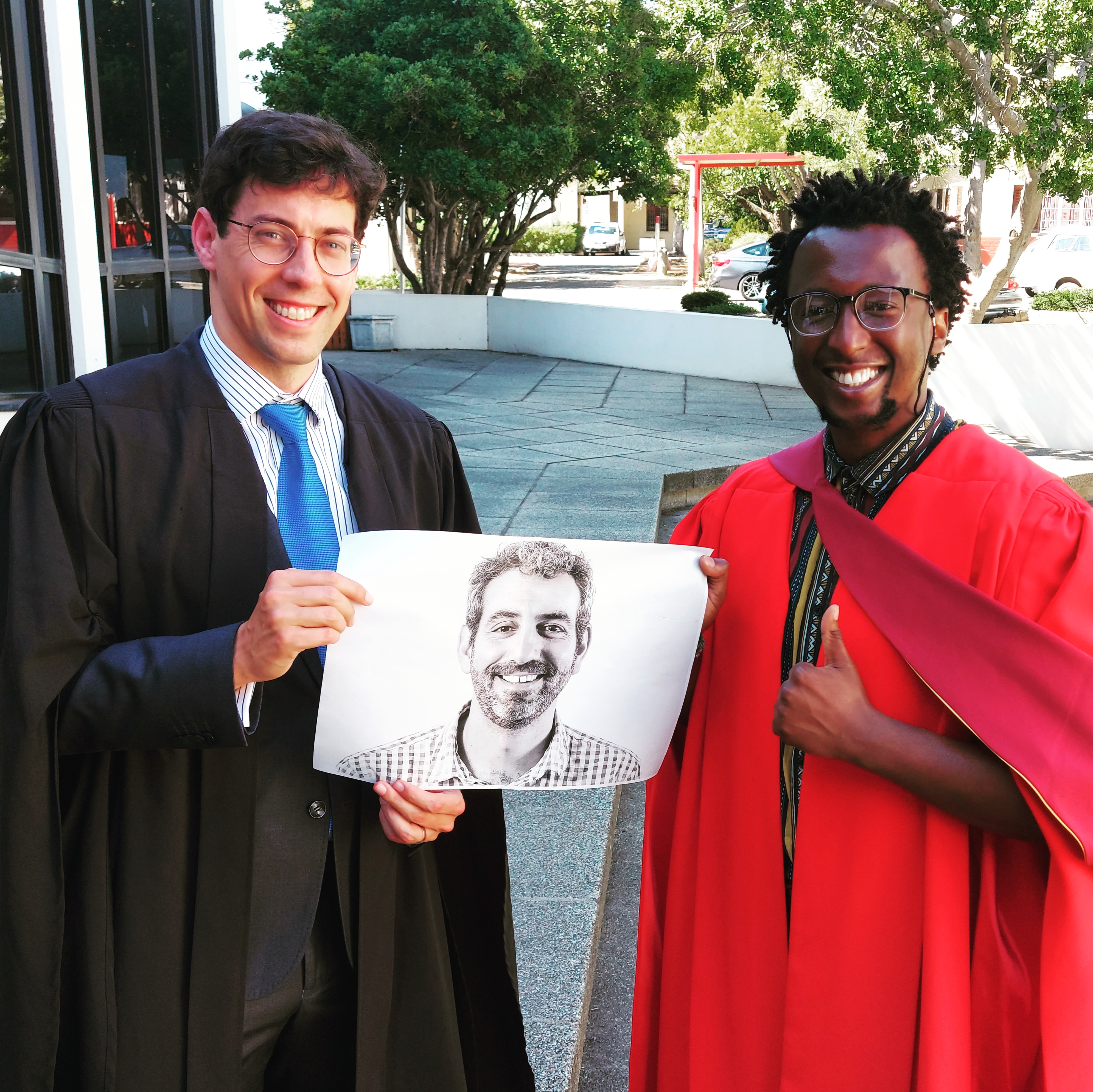 Picture with Lloyd Maphosa (and Edward Kerby)
